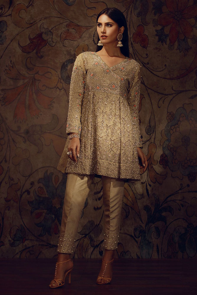 Picture of Golden Royal Peplum