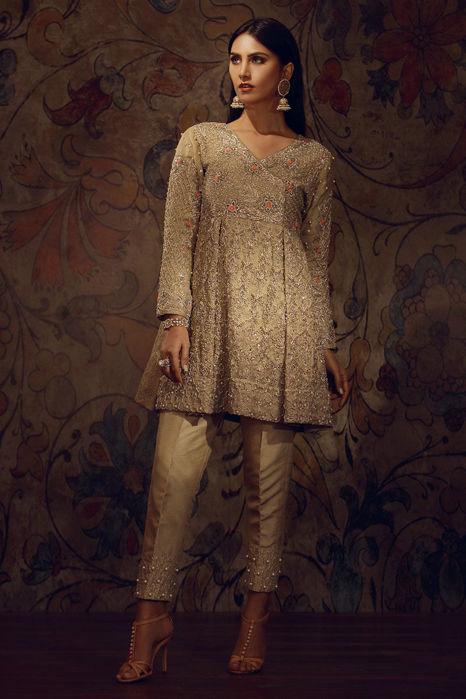 Picture of Golden Royal Peplum