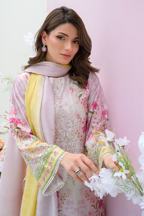 Rose Reverie - Shirt and Dupatta